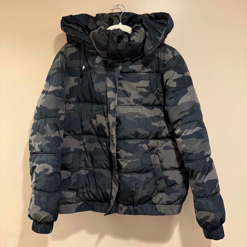 Camouflage Puffer‎ Jacket - Picture 4 of 8